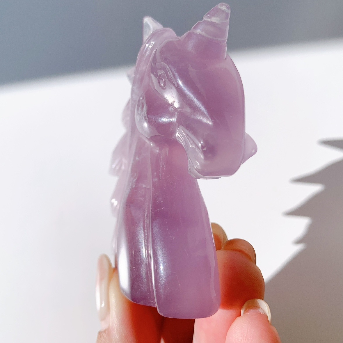 イットリウムフローライト ユニコーン型