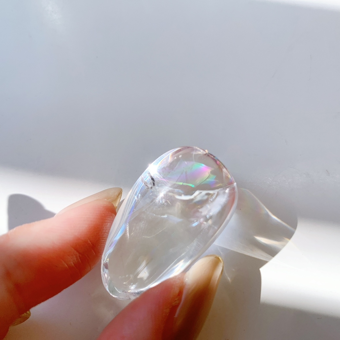 レインボー水晶 タンブル | タンブル | Crystals by Purely