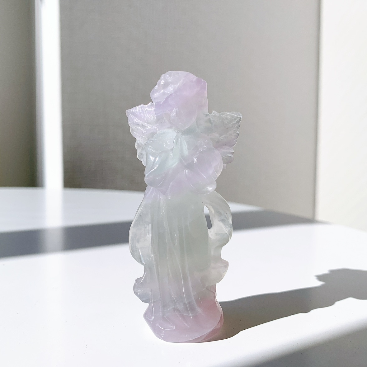 イットリウムフローライト 天使型 | 天使型 | Crystals by Purely