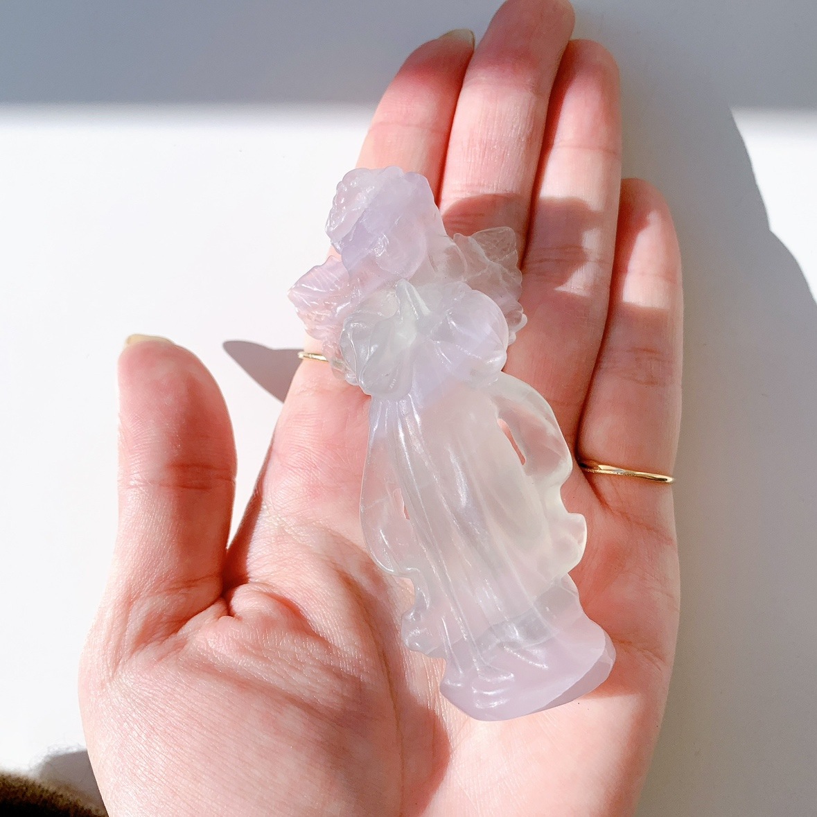 イットリウムフローライト 天使型