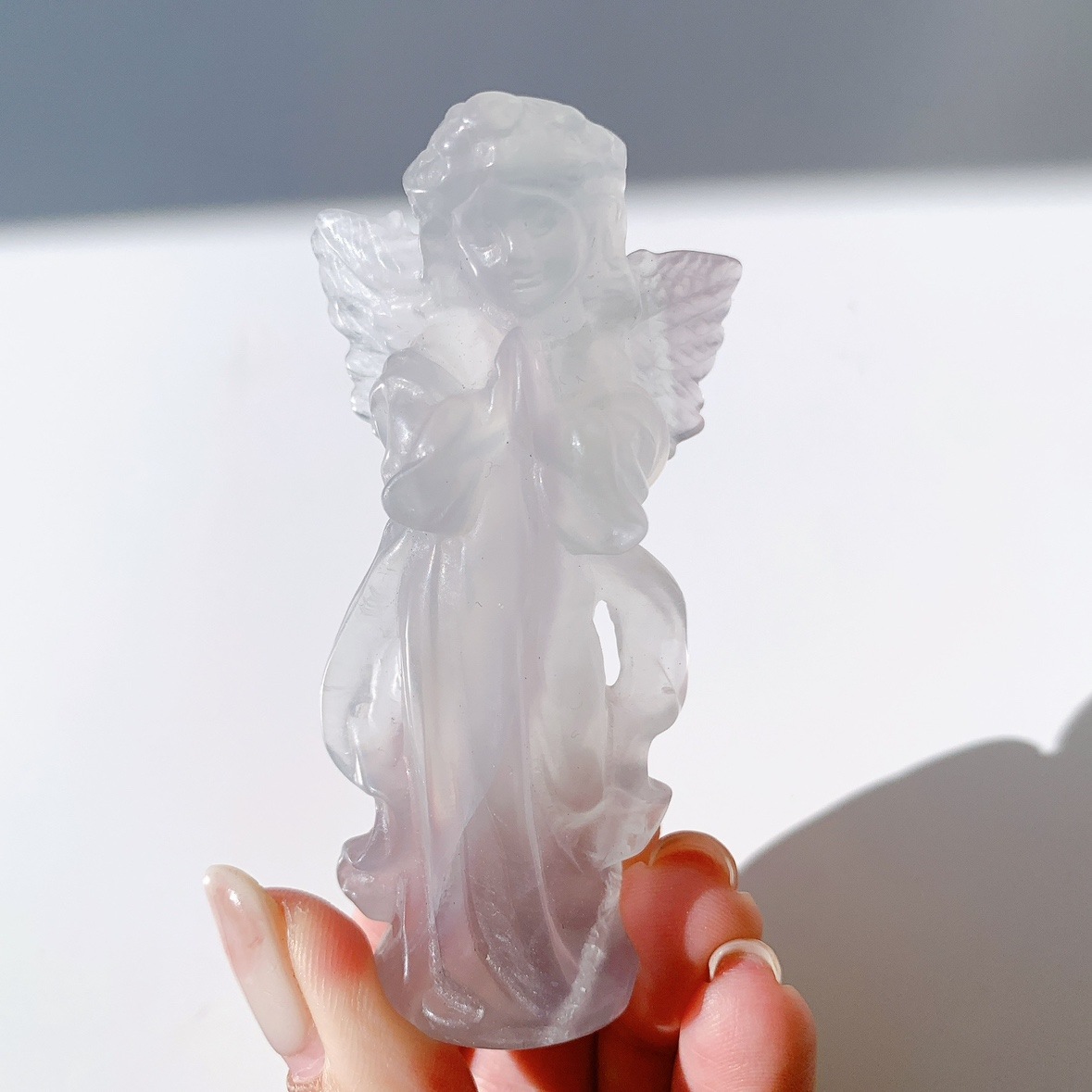 イットリウムフローライト 天使型 | 天使型 | Crystals by Purely