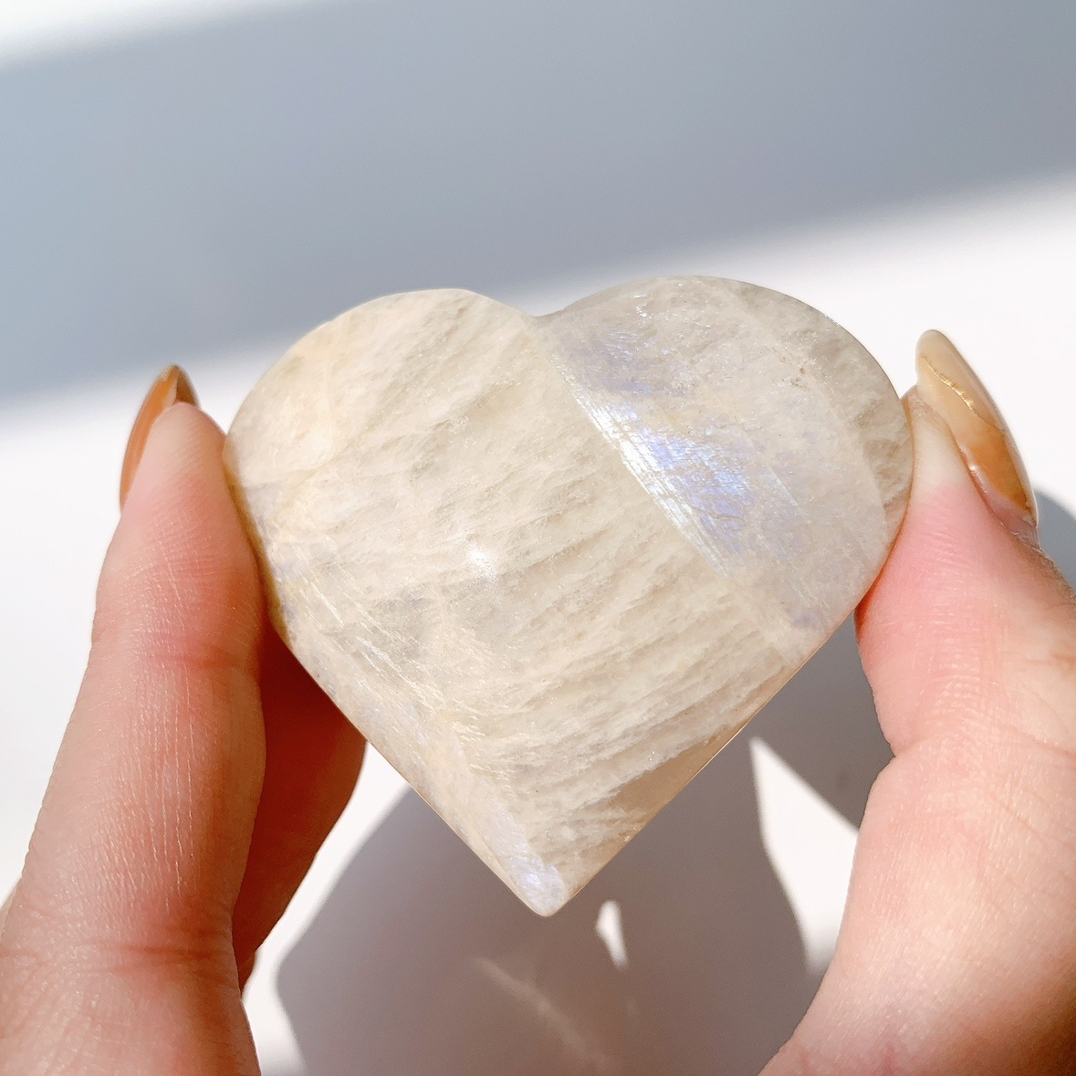 ムーンストーン ハート型