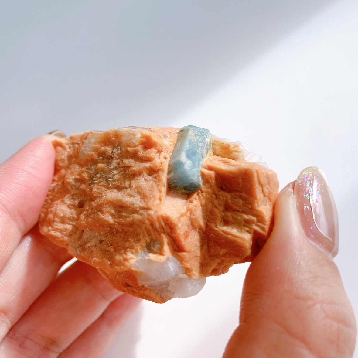 アクアマリン 原石 母岩付き | 原石 | Crystals by Purely