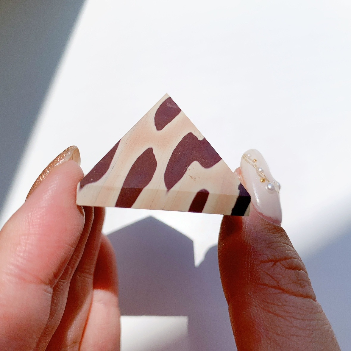 ゼブラストーン ピラミッド型