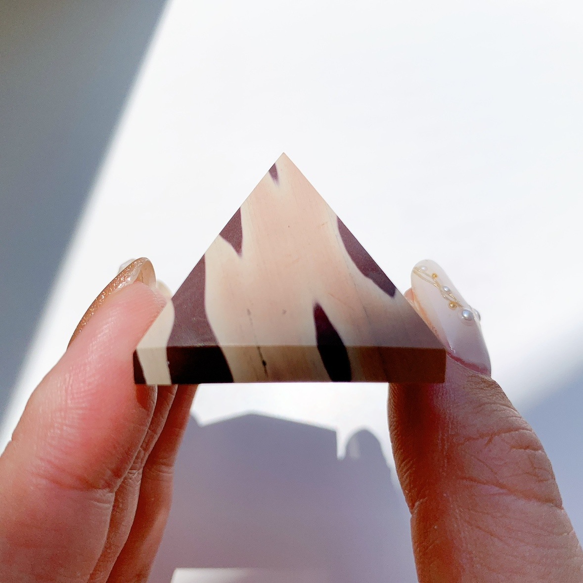 ゼブラストーン ピラミッド型