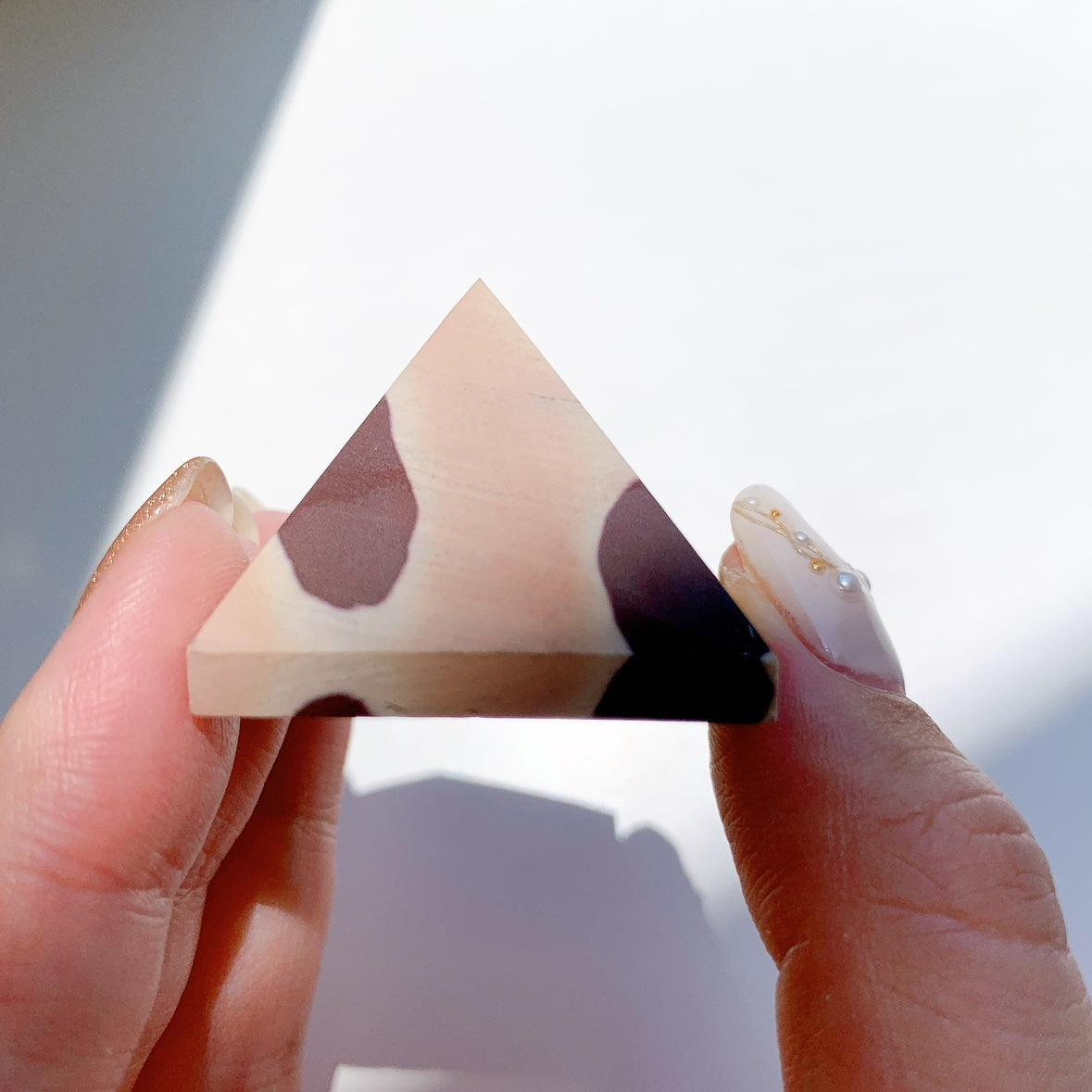 ゼブラストーン ピラミッド型