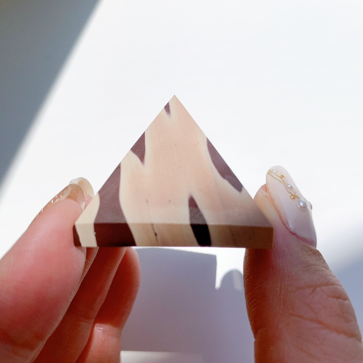 ゼブラストーン ピラミッド型