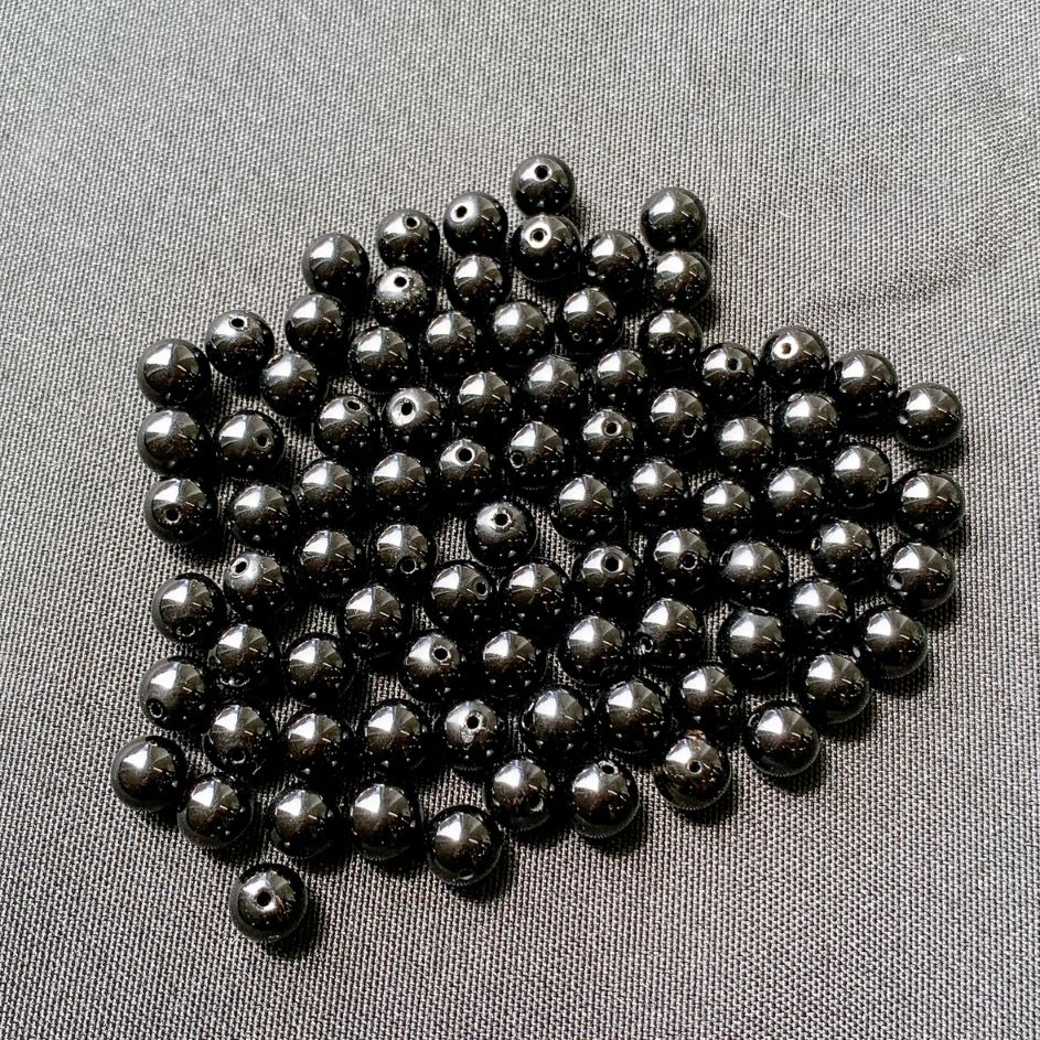 110B]ブラックオニキス(8mm) | ビーズ | Crystals by Purely