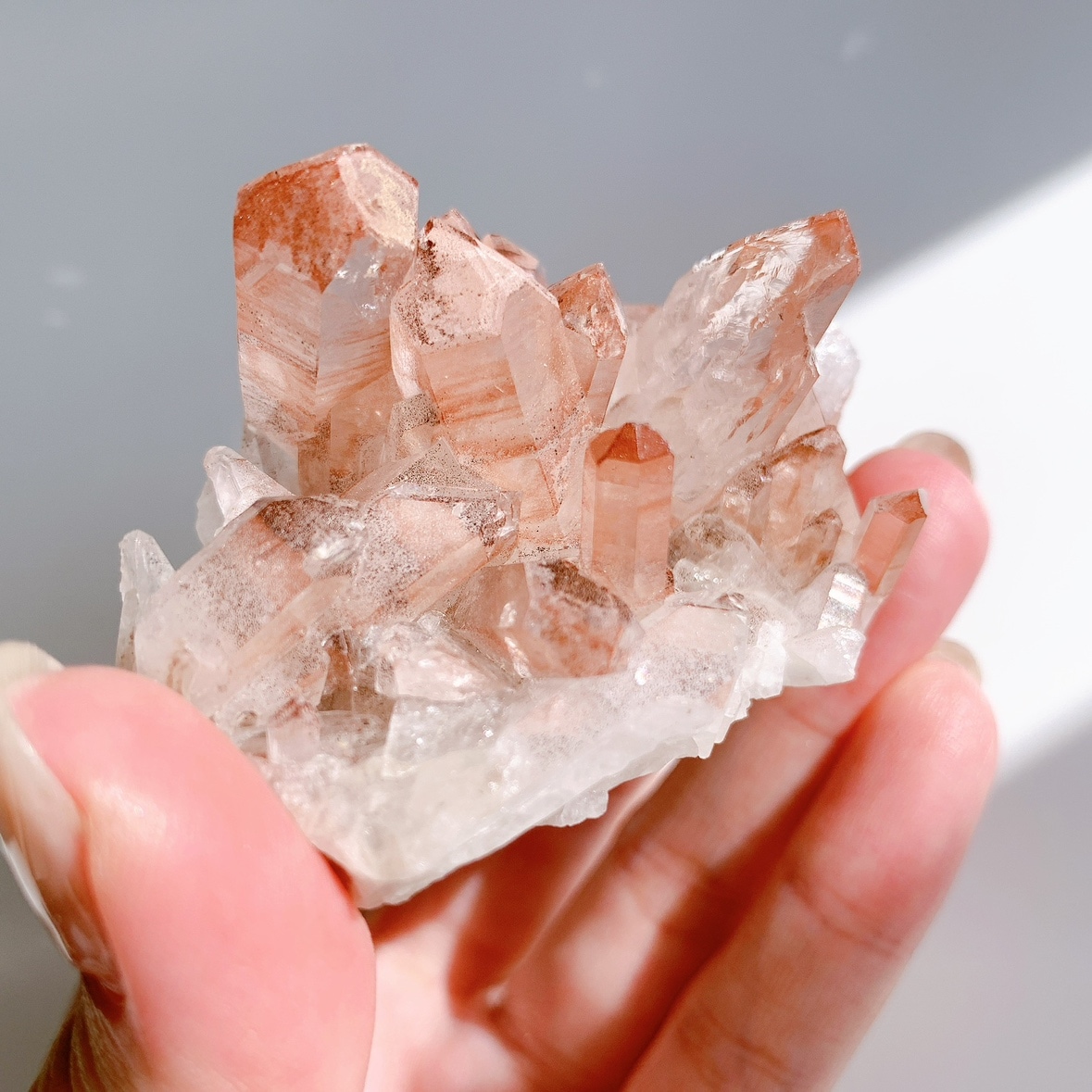 【天然石】リチウムクォーツクラスター リチウムクォーツ クラスター | 原石 | Crystals by Purely