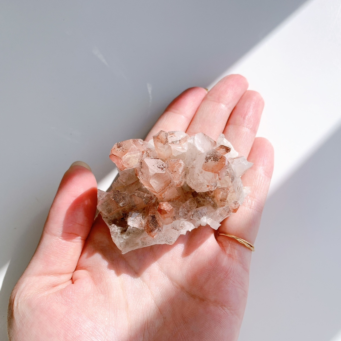 【天然石】リチウムクォーツクラスター リチウムクォーツ クラスター | 原石 | Crystals by Purely