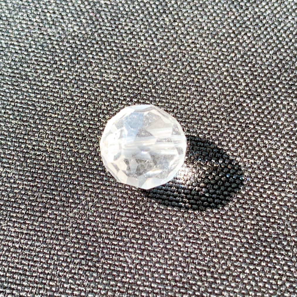 [160B]カット水晶(12mm)