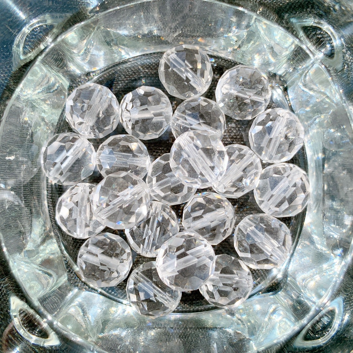 [160B]カット水晶(12mm)