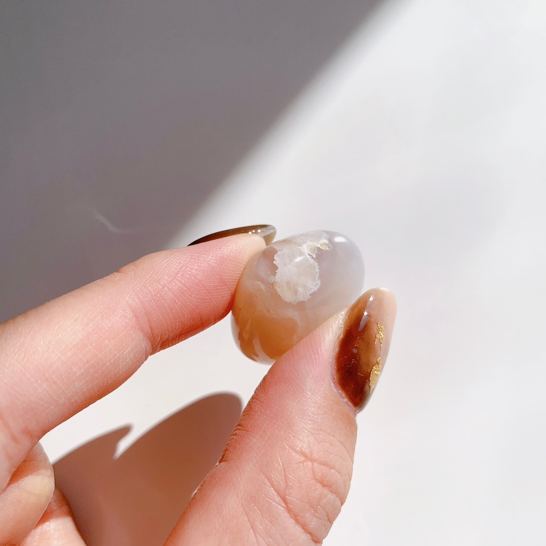 さくらアゲート ハート型 小