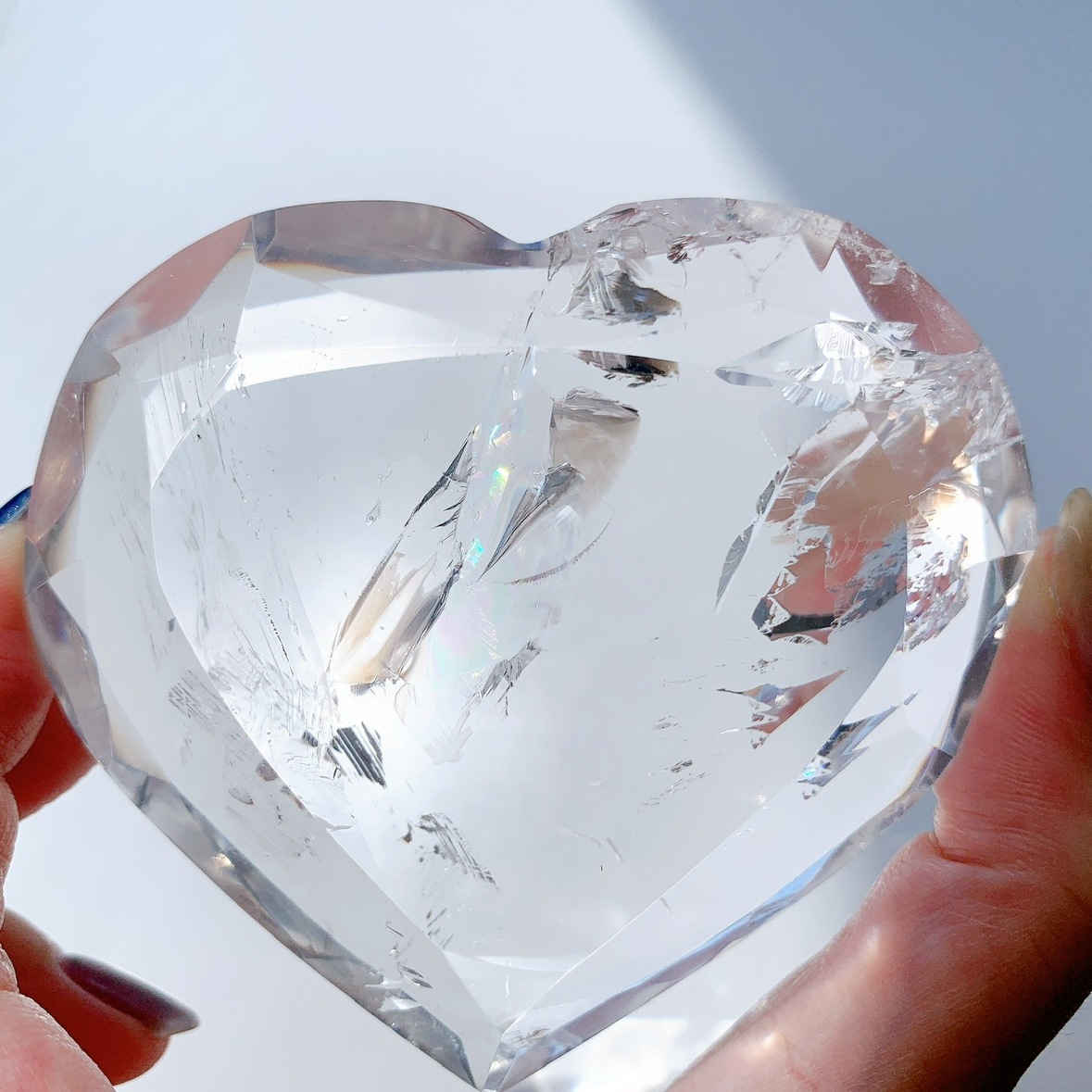 レムリアンシード ハート ハートシェイプ レムリアンクリスタル レムリアン水晶 ハート型 | ハート型 | Crystals by Purely
