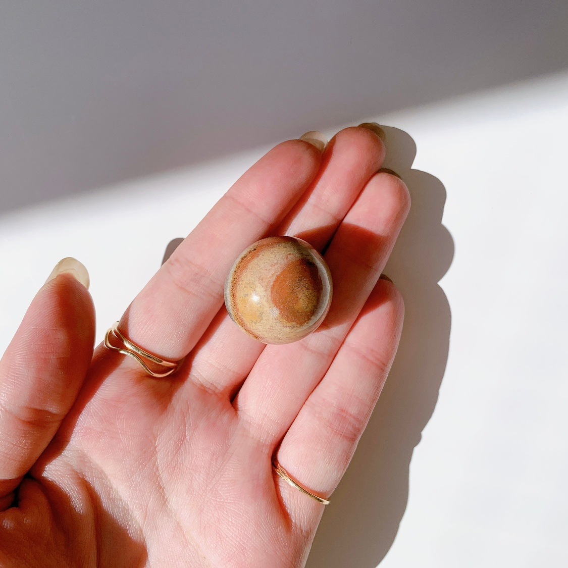 モッカナイト(ムーアカイト) 丸玉