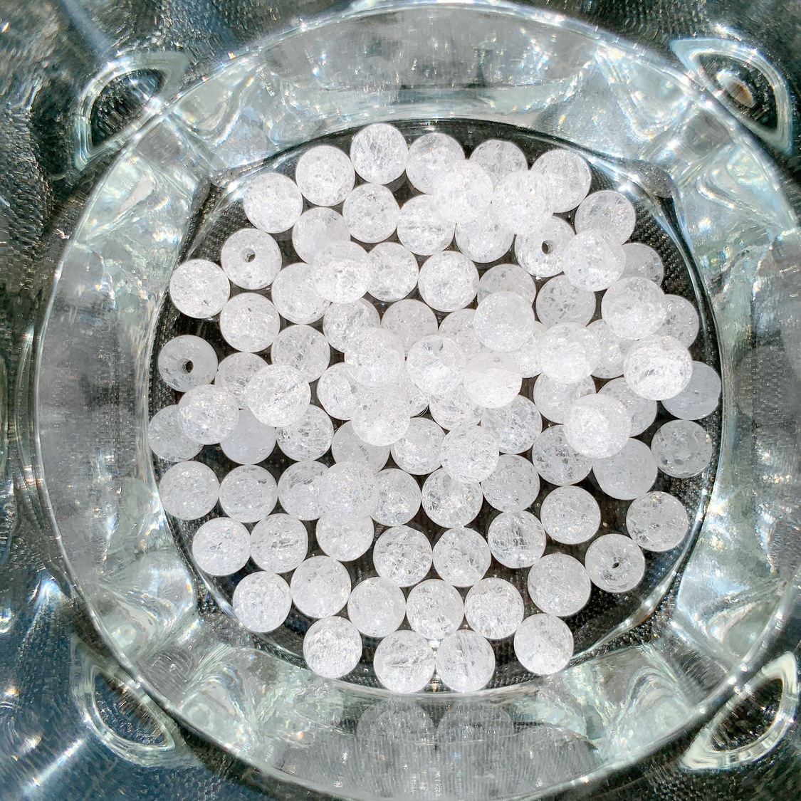 [168B]クラック水晶(6mm)