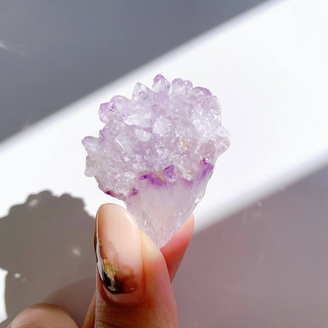 シュガーキャップアメジスト 原石 | 原石 | Crystals by Purely