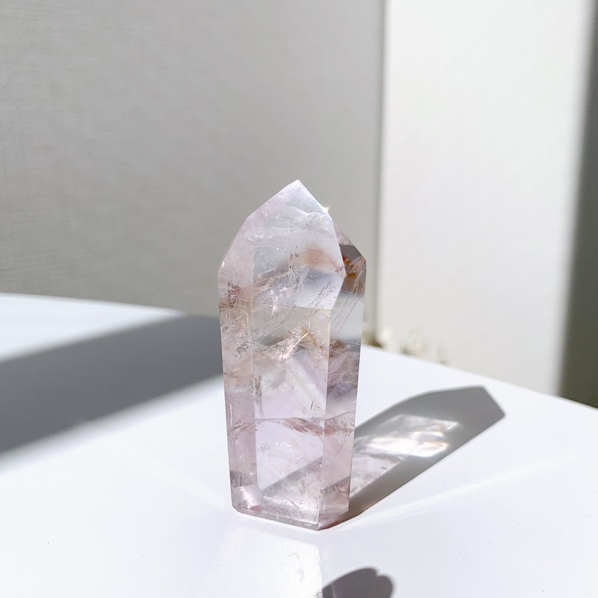 パウエライトファントムアメジスト ポイント | ポイント | Crystals by