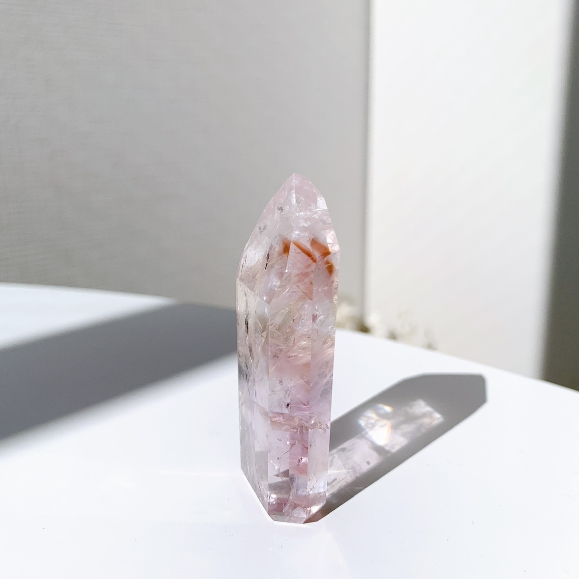 パウエライトファントムアメジスト ポイント | ポイント | Crystals by