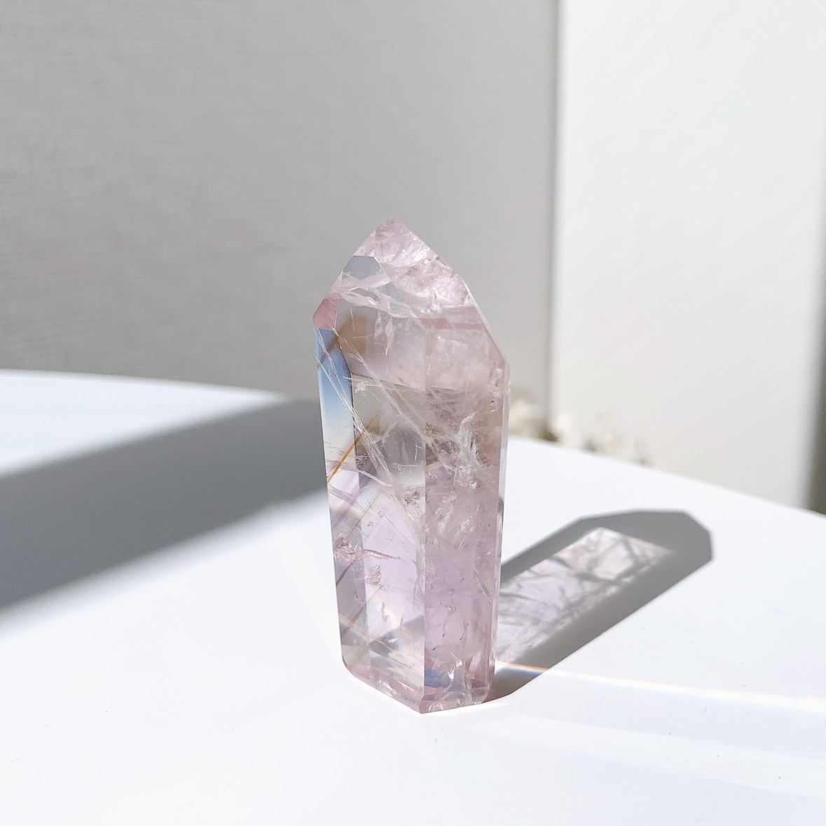 パウエライトファントムアメジスト ポイント | ポイント | Crystals by