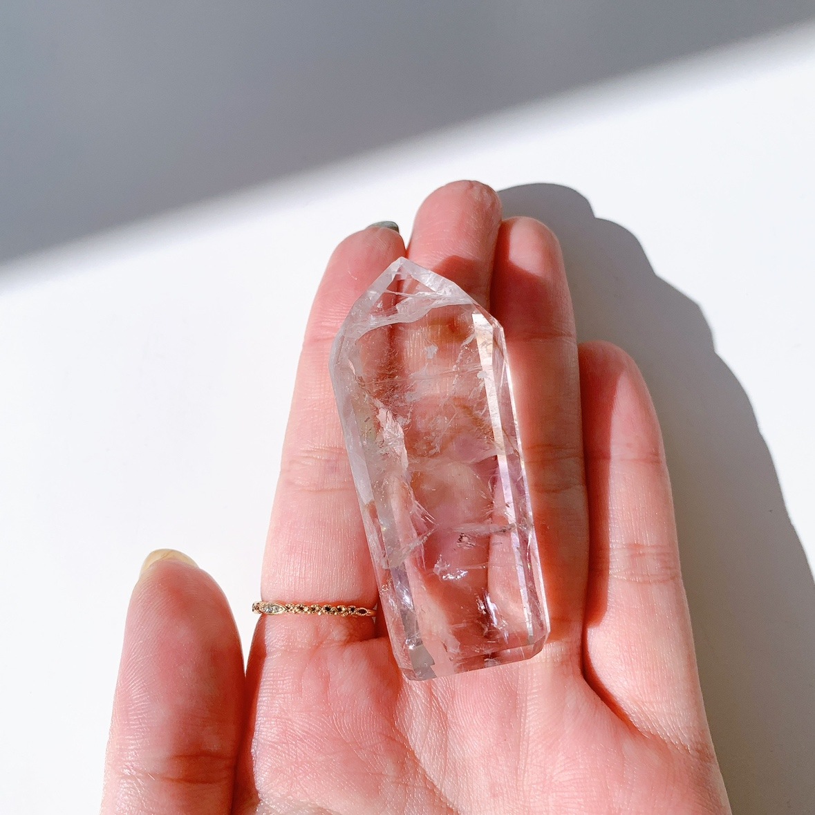 パウエライトファントムアメジスト ポイント | ポイント | Crystals by