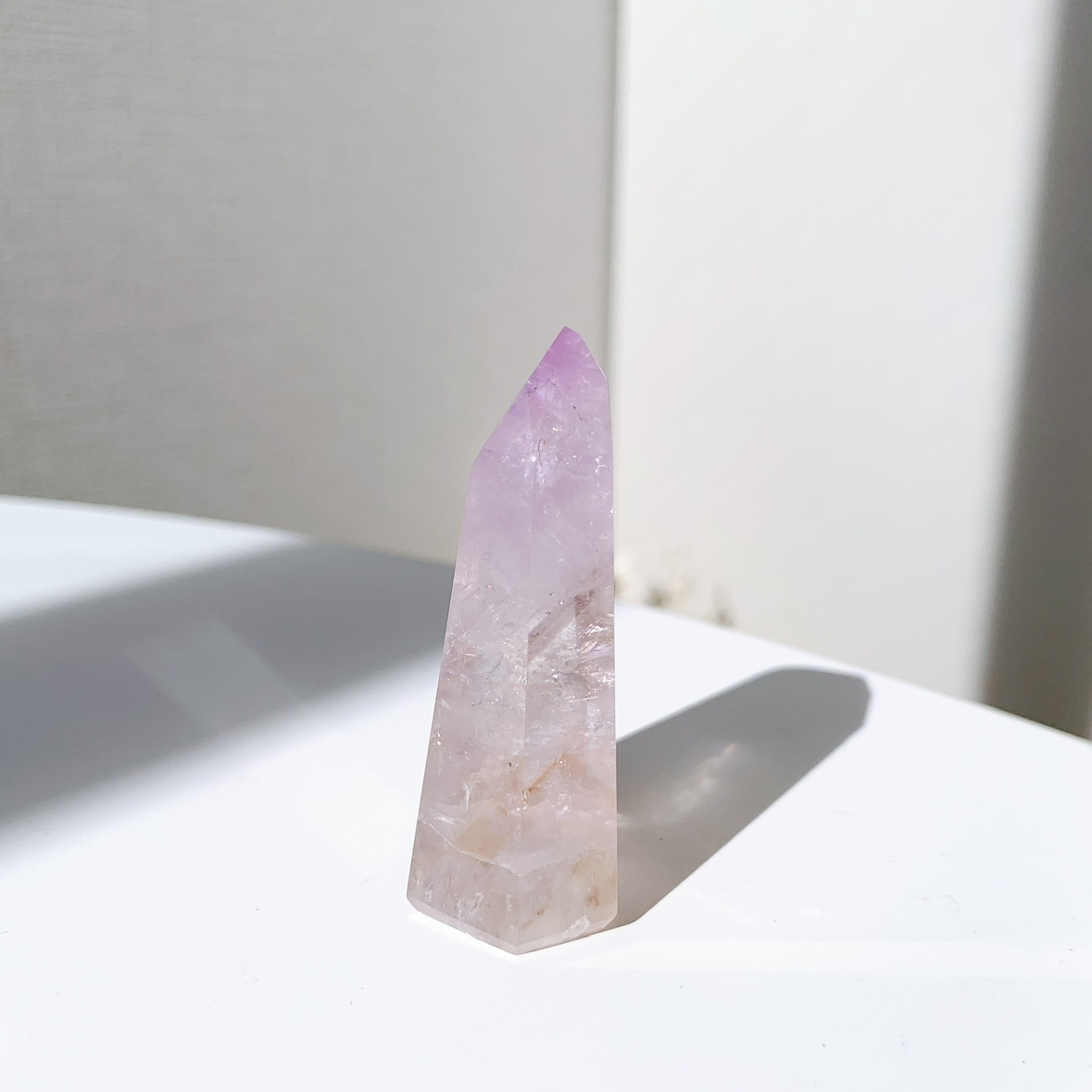 パウエライトファントムアメジスト ポイント | ポイント | Crystals by