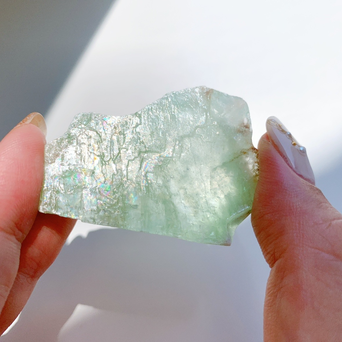 グリーンカルサイト原石ブロック | 原石 | Crystals by Purely