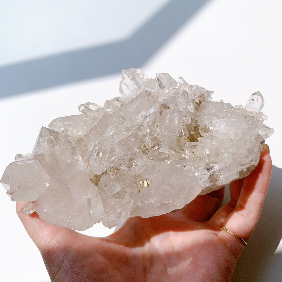 トマスゴンサガ水晶クラスター | 原石 | Crystals by Purely