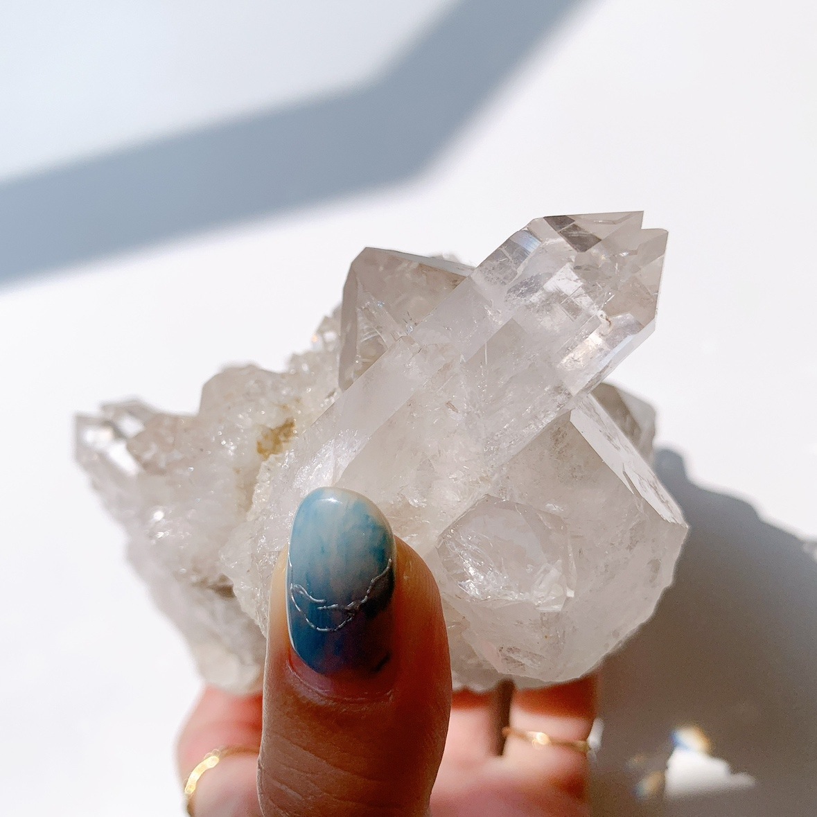 トマスゴンサガ水晶クラスター | 原石 | Crystals by Purely