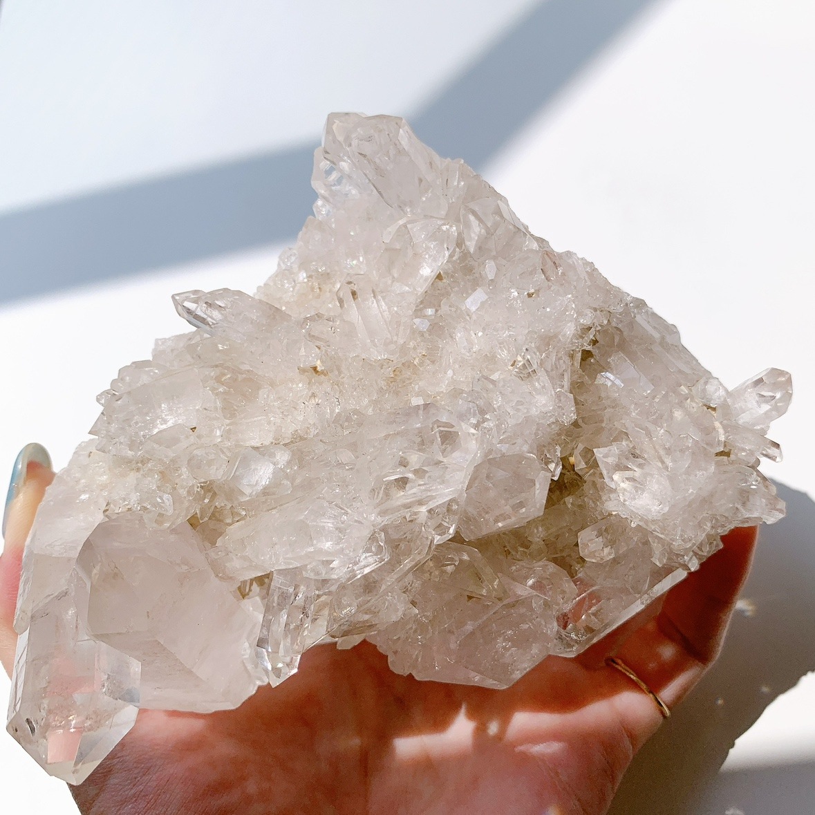 トマスゴンサガ水晶クラスター | 原石 | Crystals by Purely