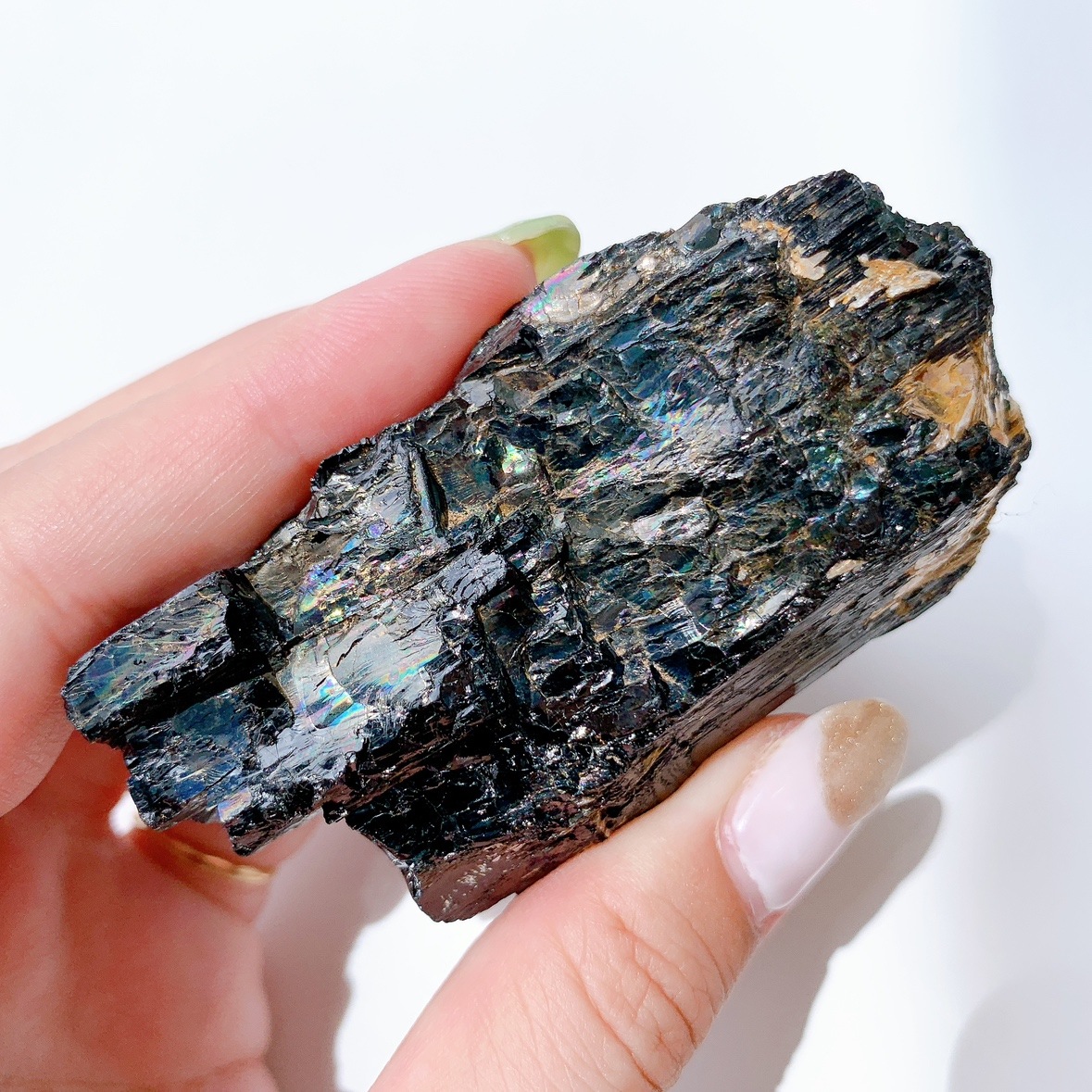 ブラック トルマリン　原石 Amazon.co.jp: 天然ブラックトルマリン 原石 宝石 不規則結晶 鉱物標本