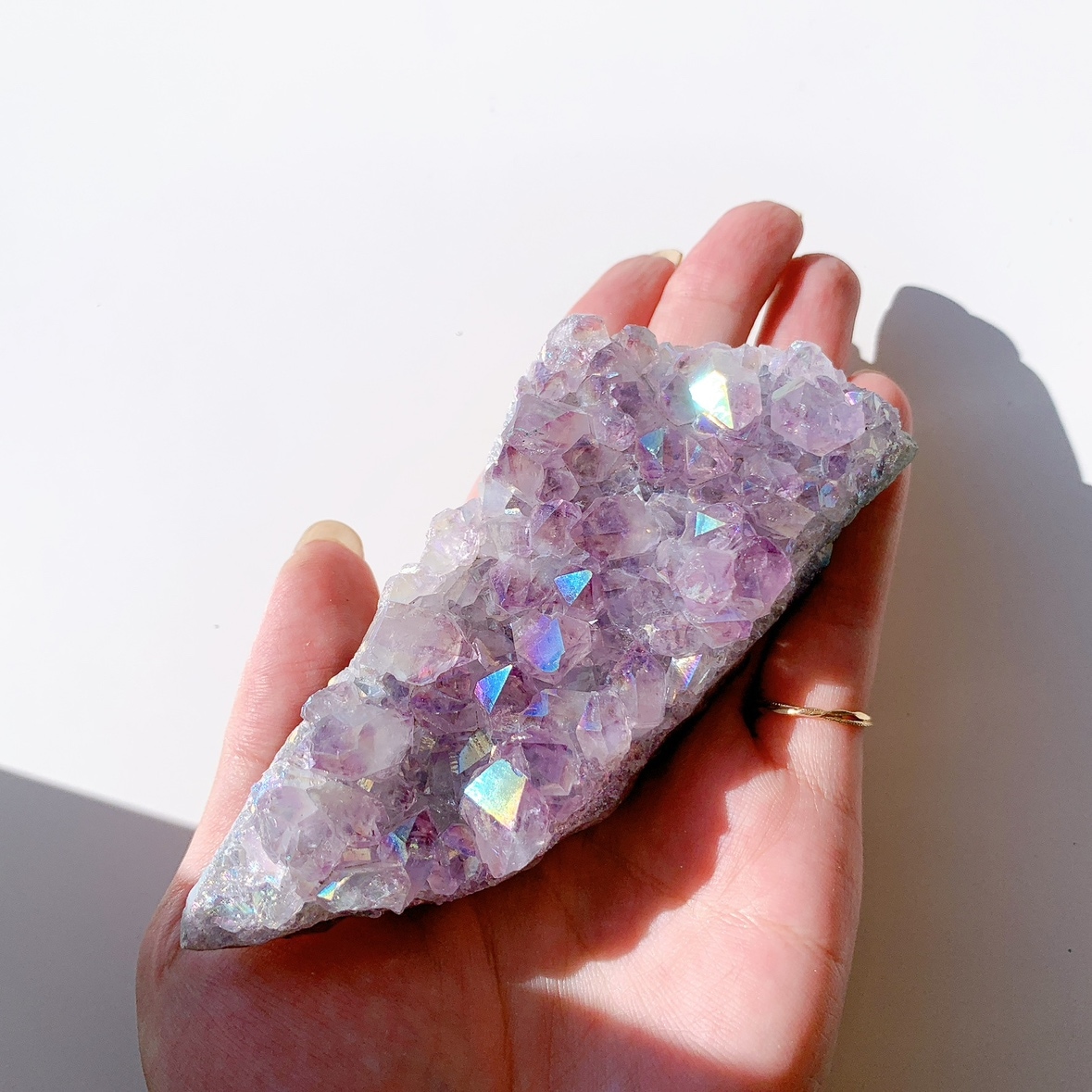 オーロラアメジスト クラスター | 原石 | Crystals by Purely