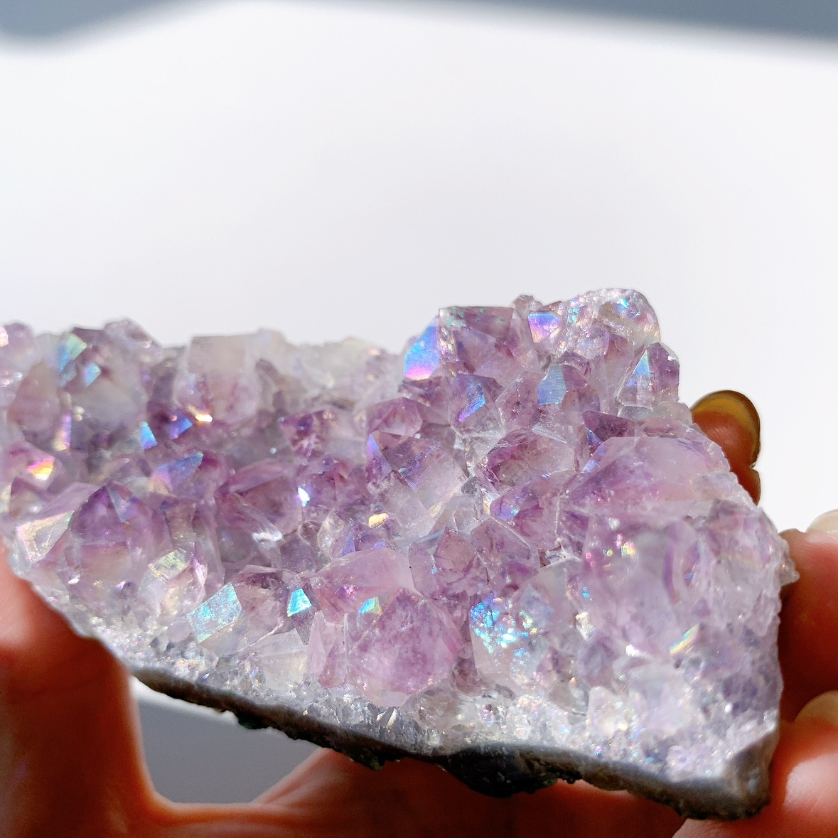 アメジスト　クラスター　原石 オーロラアメジスト クラスター | 原石 | Crystals by Purely
