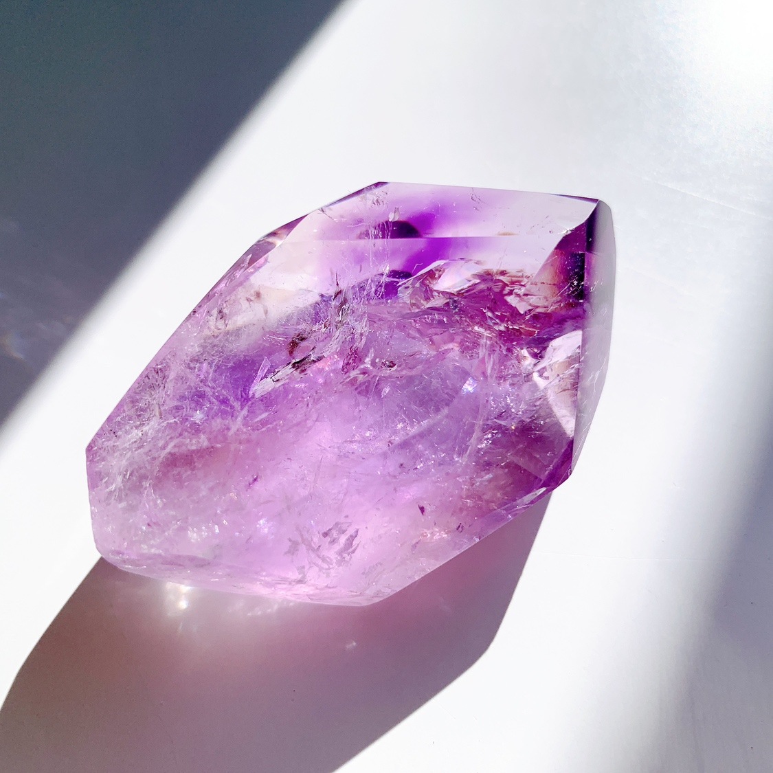 レインボーアメジスト ラフカットポリッシュ