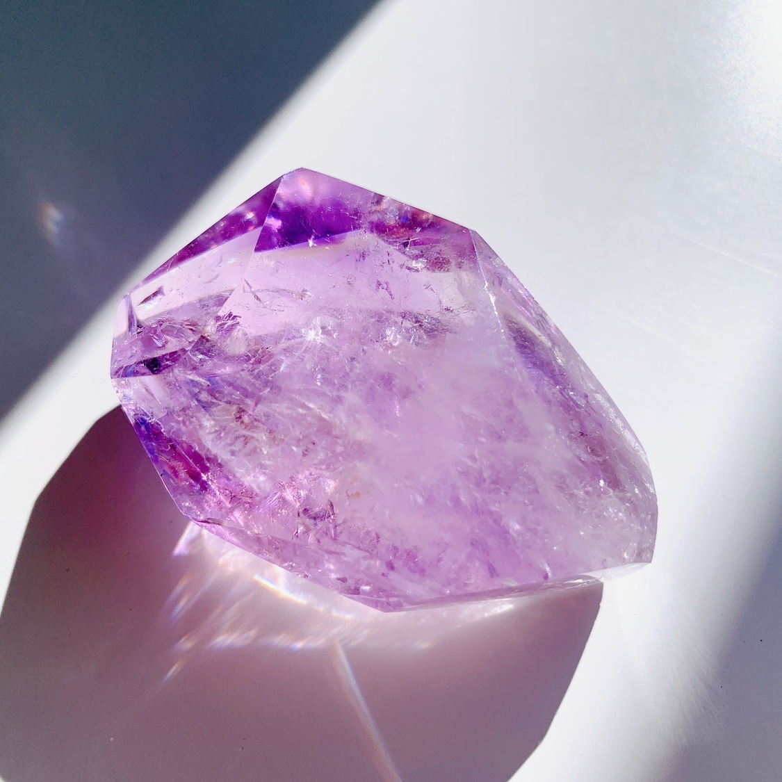 レインボーアメジスト ラフカットポリッシュ