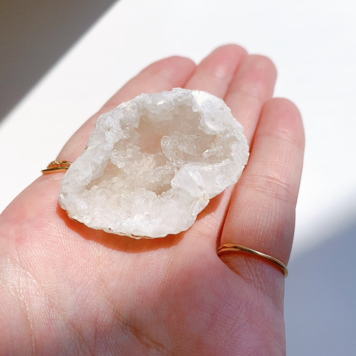 アゲート ジオード原石