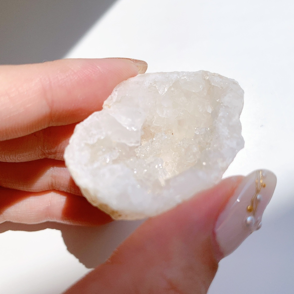 アゲート ジオード原石