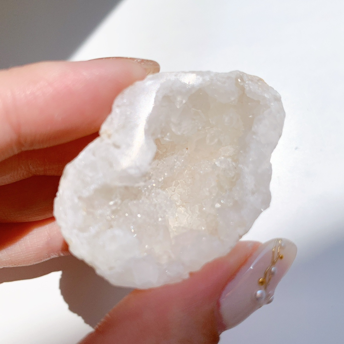 アゲート ジオード原石