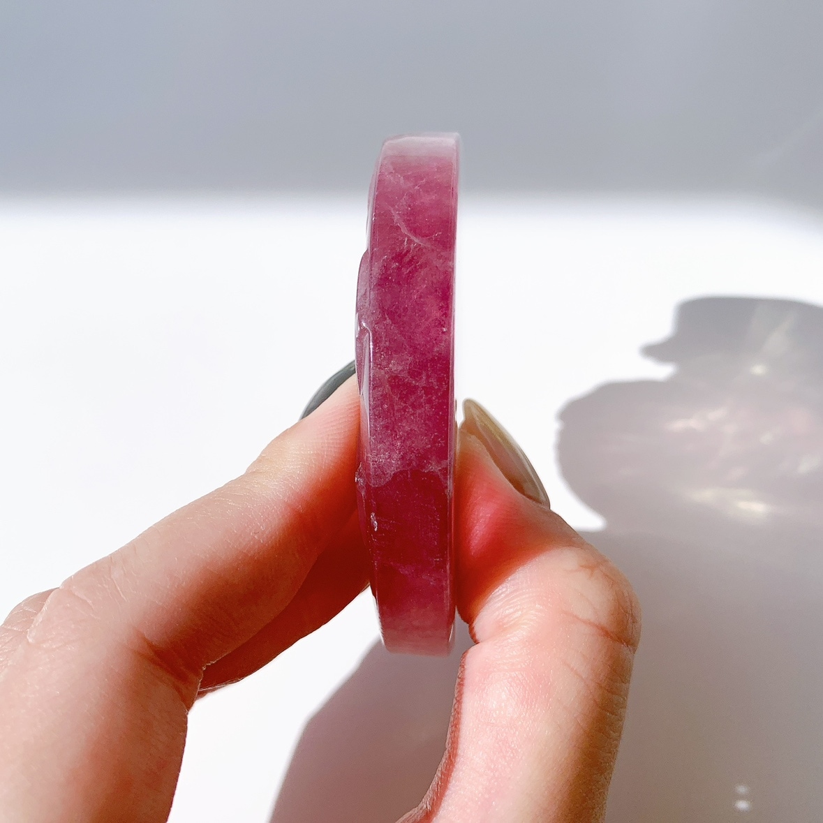 レインボーフローライト ユニコーン彫刻