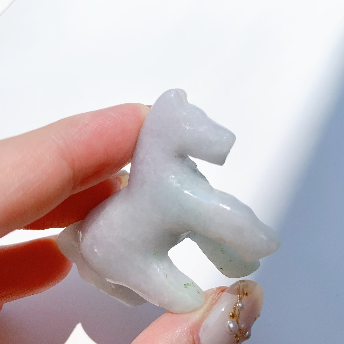 獅子置物 翡翠 翡翠 シーサー 獅子 2体 置物 飾り 魔除け コレクション 小物