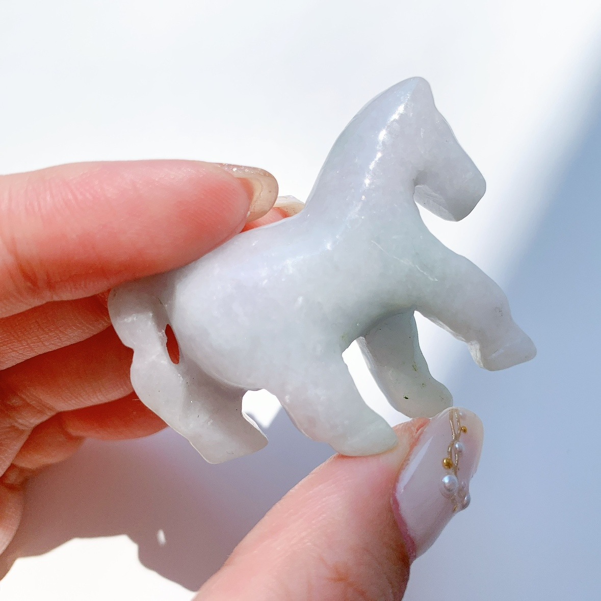 翡翠（ジェイダイト）馬型 | その他 | Crystals by Purely