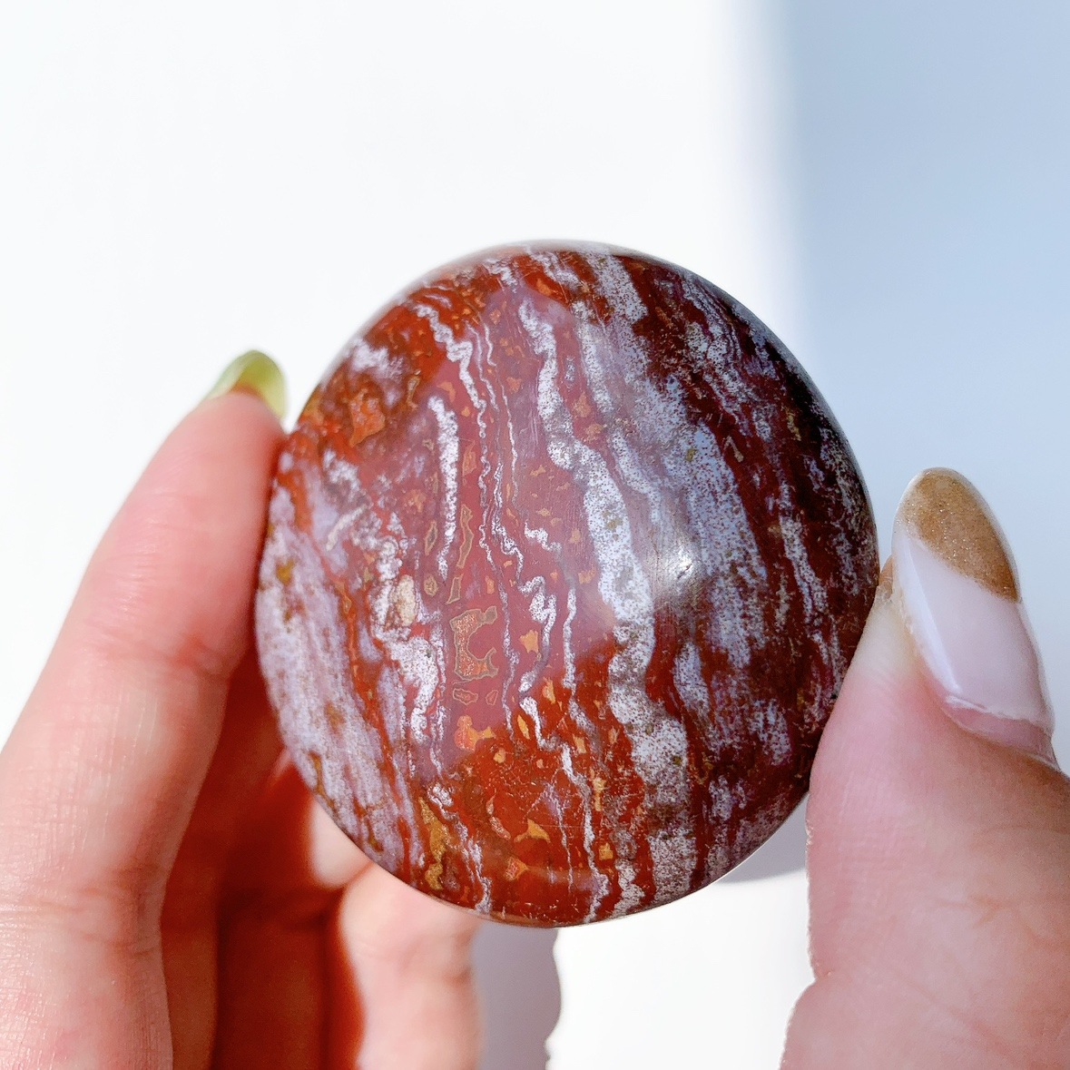 オーシャンジャスパー にぎり石