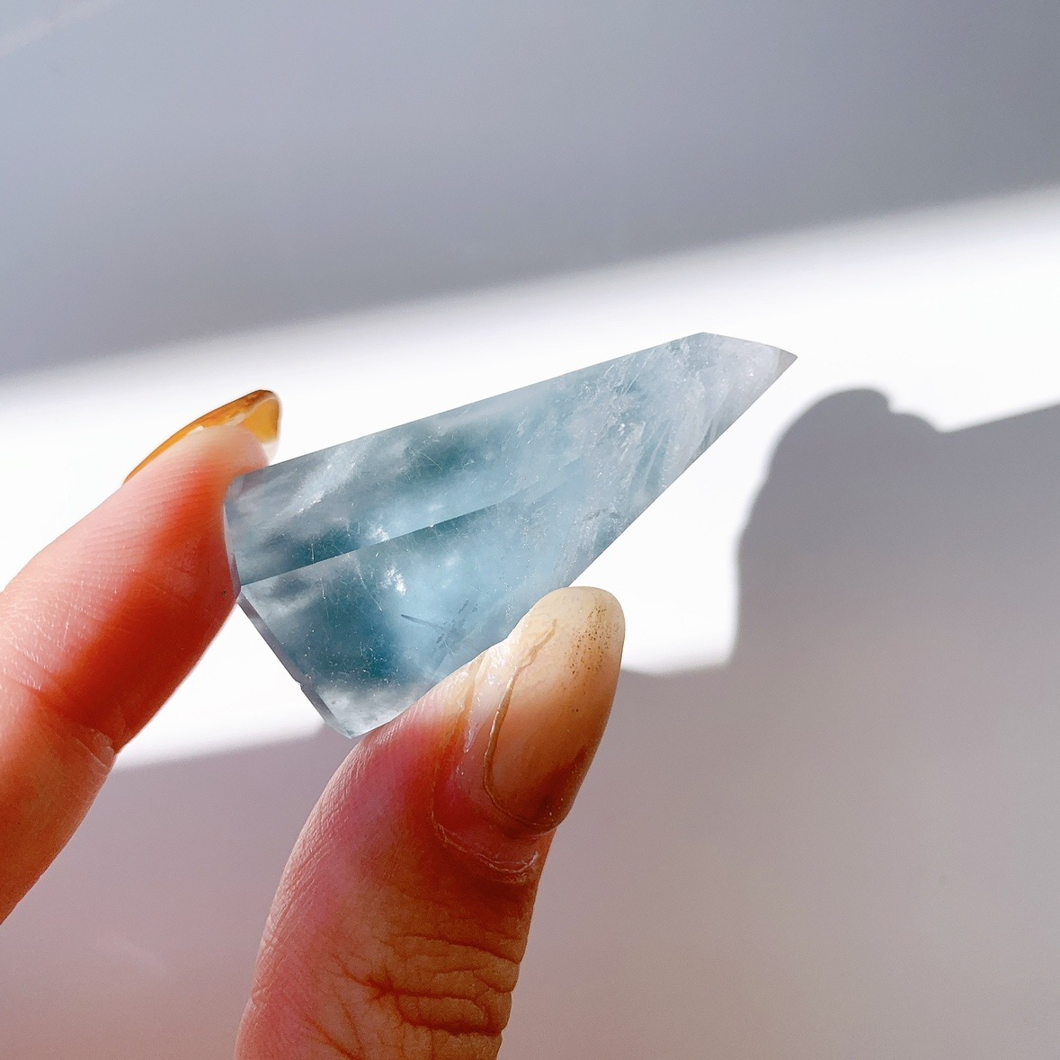 ブルーターラクォーツ ラフカットポリッシュ