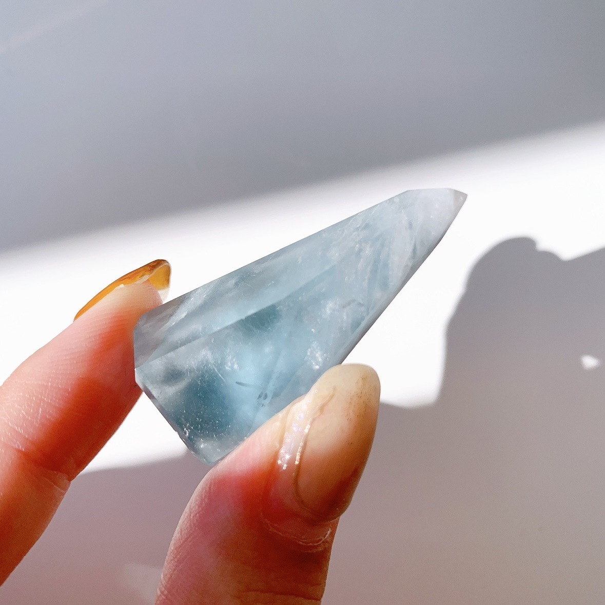 ブルーターラクォーツ ラフカットポリッシュ