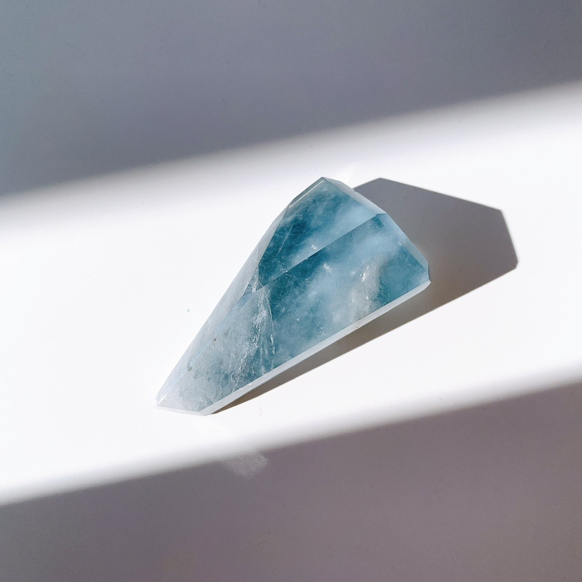 ブルーターラクォーツ ラフカットポリッシュ