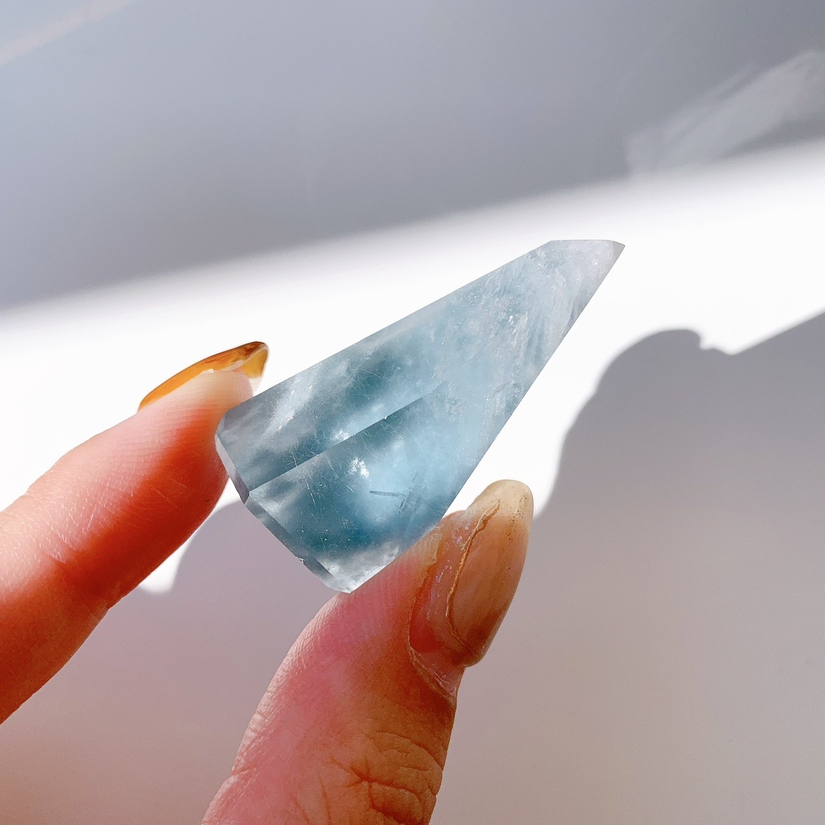 ブルーターラクォーツ ラフカットポリッシュ