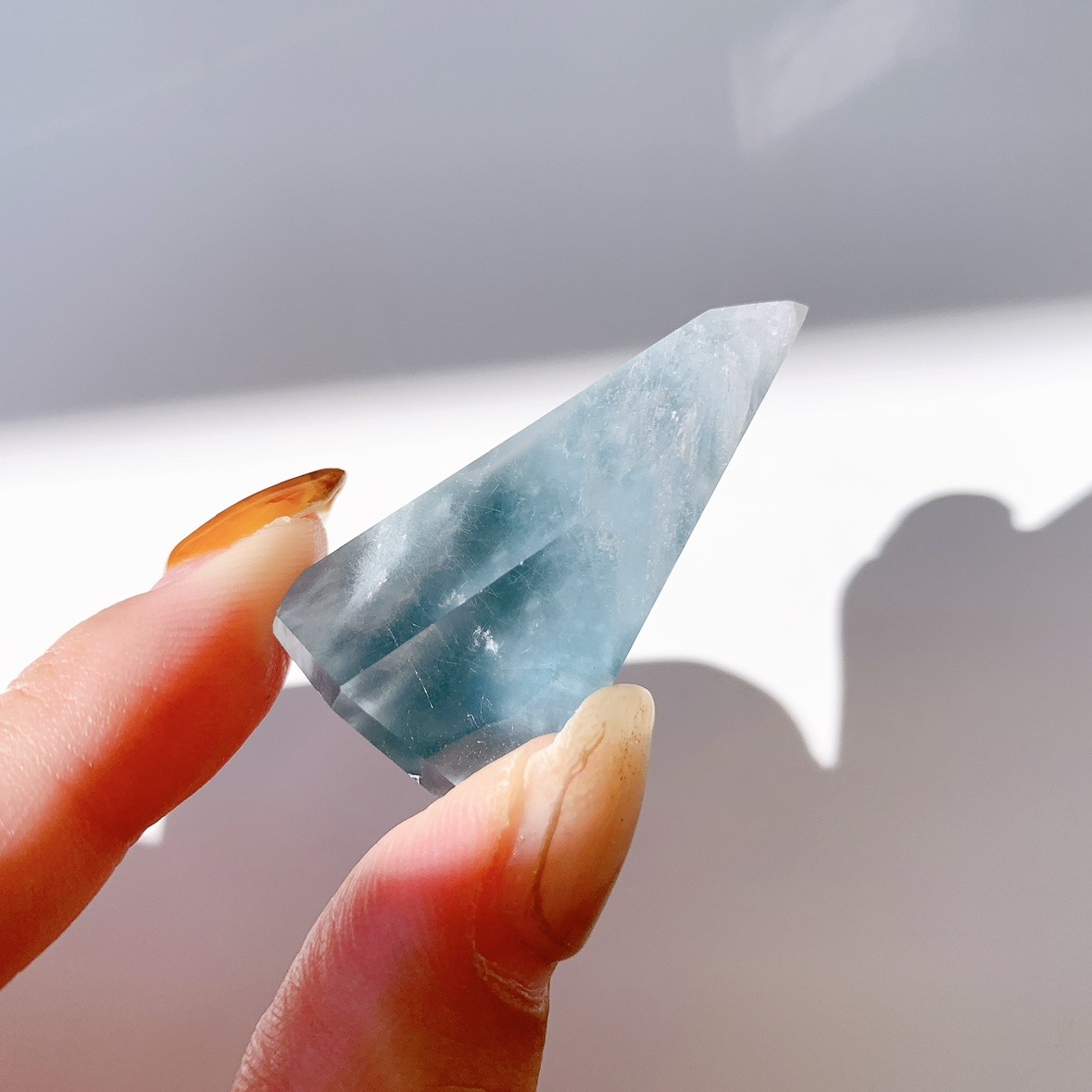 ブルーターラクォーツ ラフカットポリッシュ