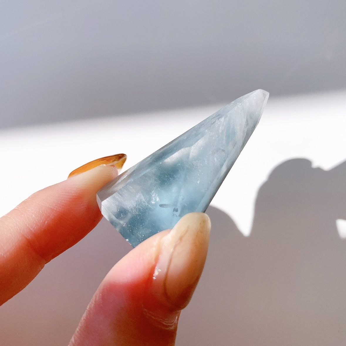 ブルーターラクォーツ ラフカットポリッシュ