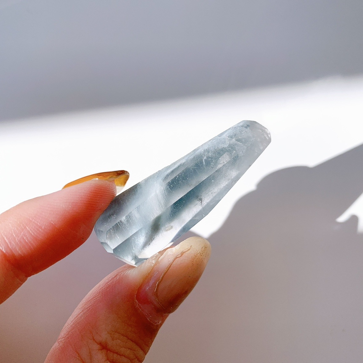 ブルーターラクォーツ ラフカットポリッシュ