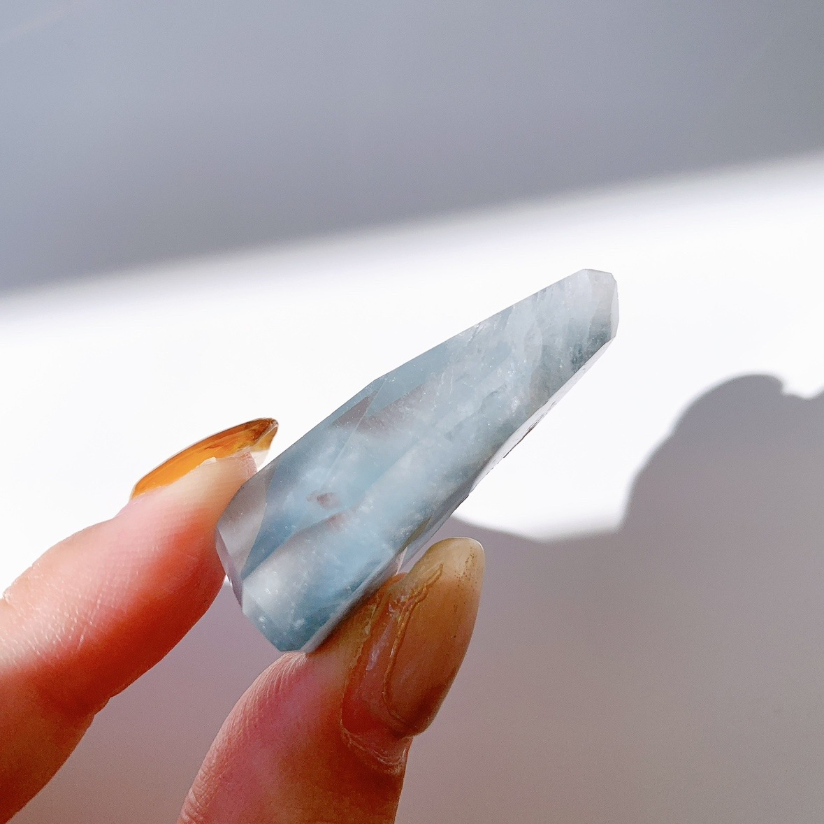 ブルーターラクォーツ ラフカットポリッシュ